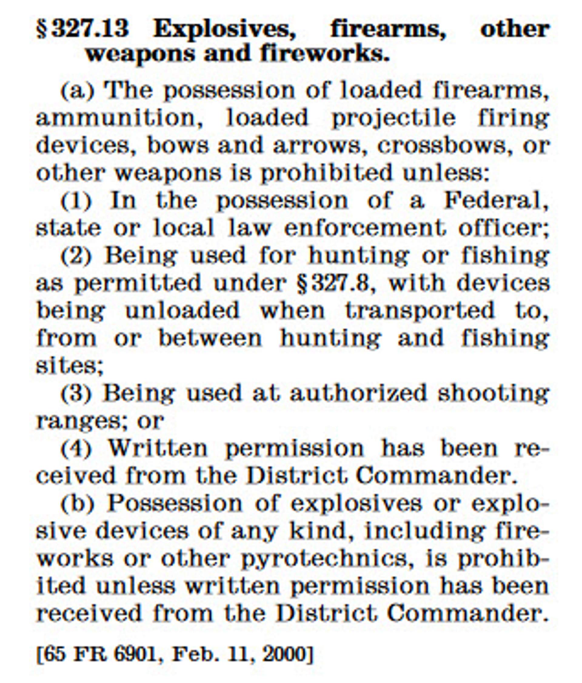 firearm