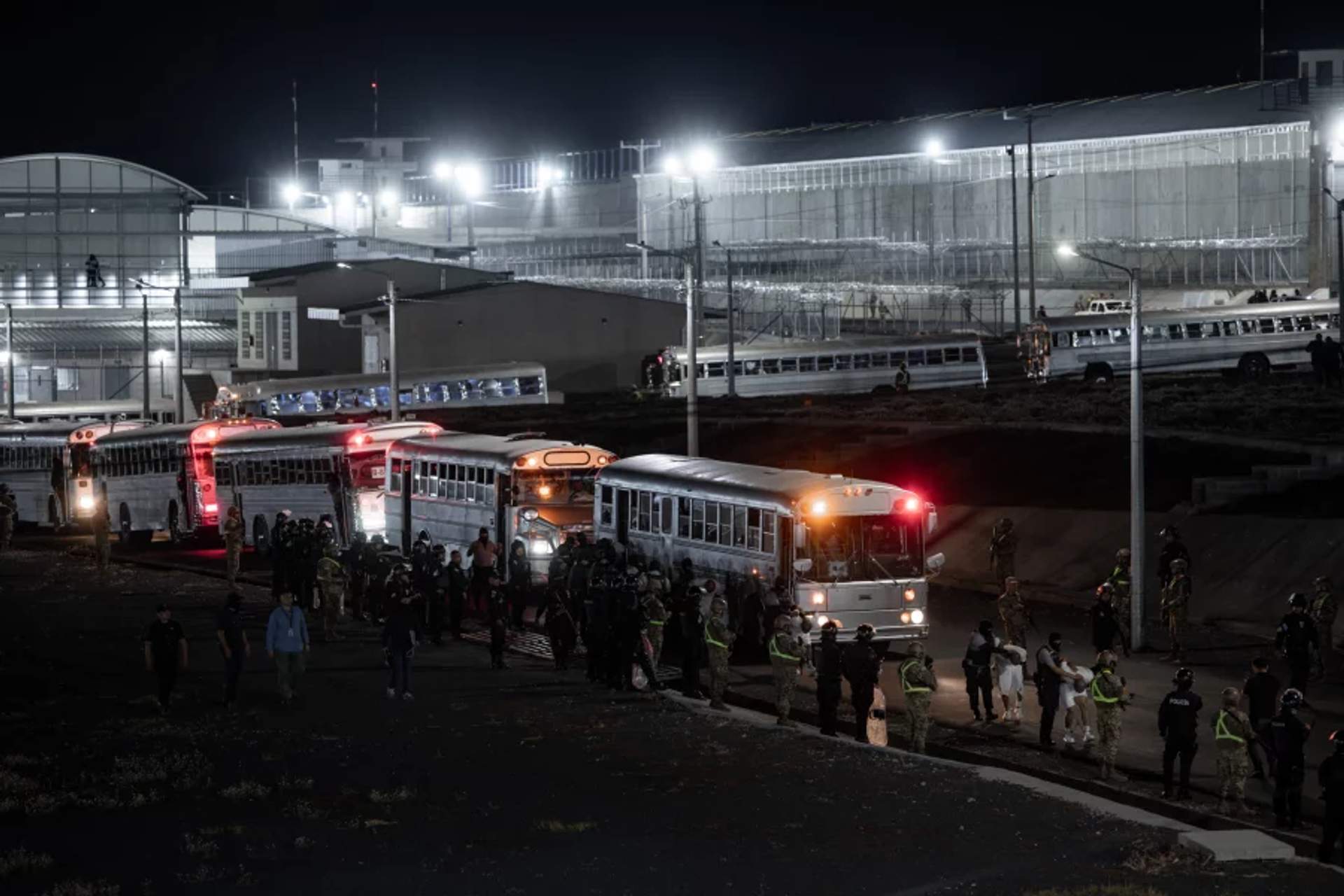 El Salvador's mega-prison CECOT.