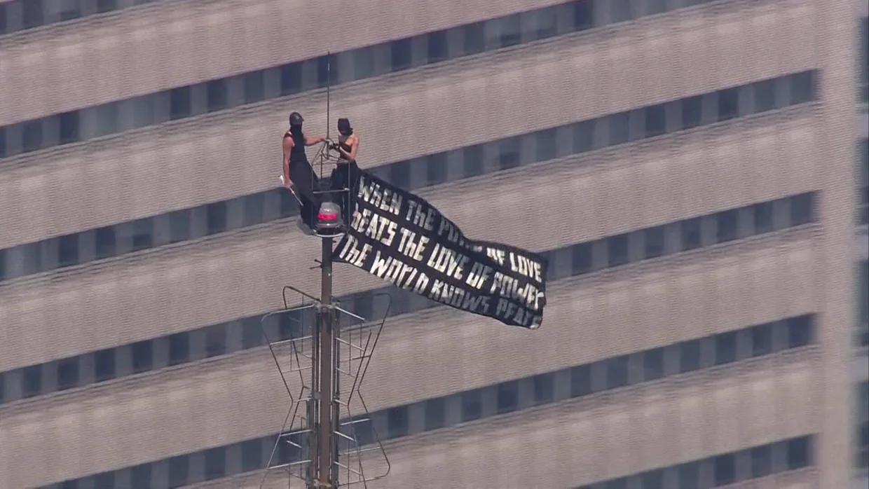 Love at 1,500 Feet: Two Anarchists, One Banner, and a Proposal on Top of the Empire State Building
