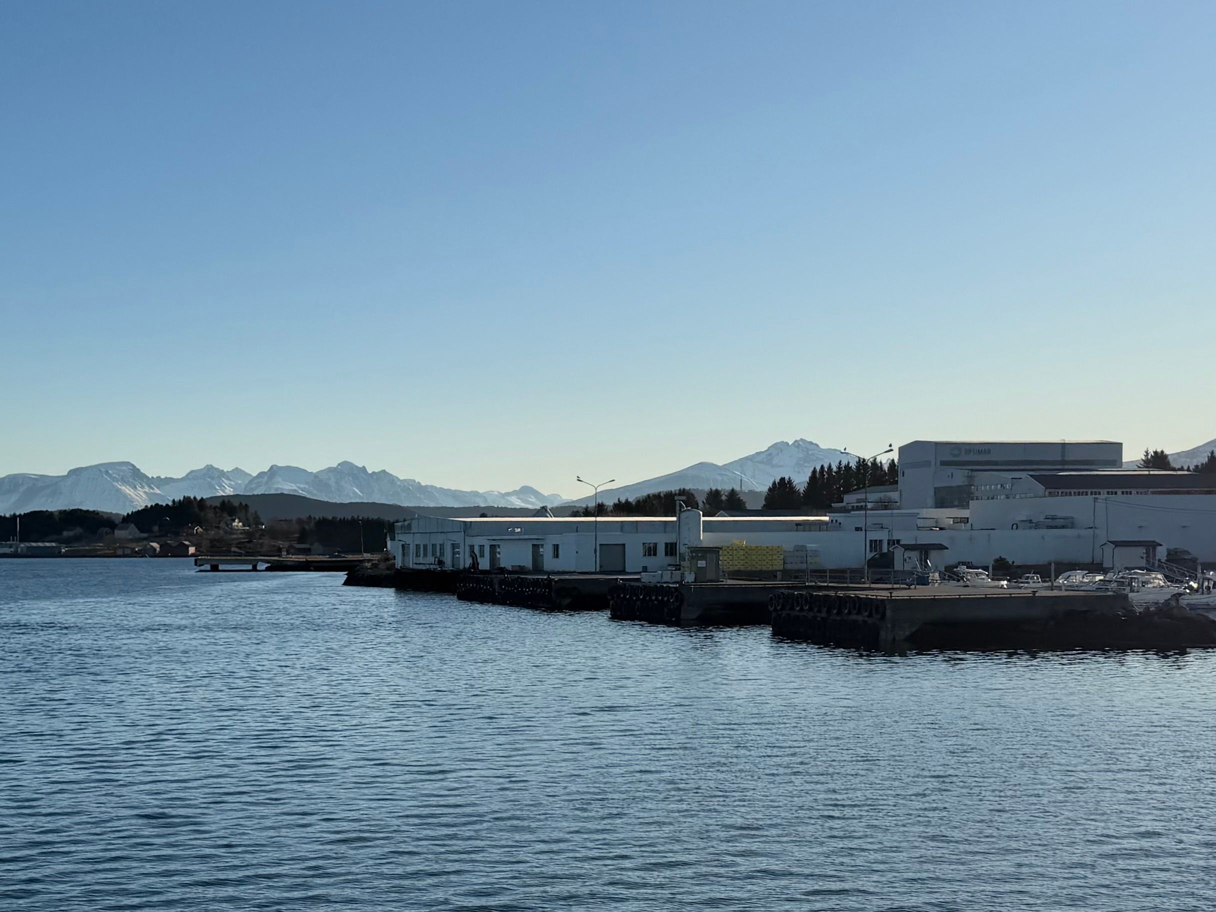 Sætra-kaia ved Gjøsund