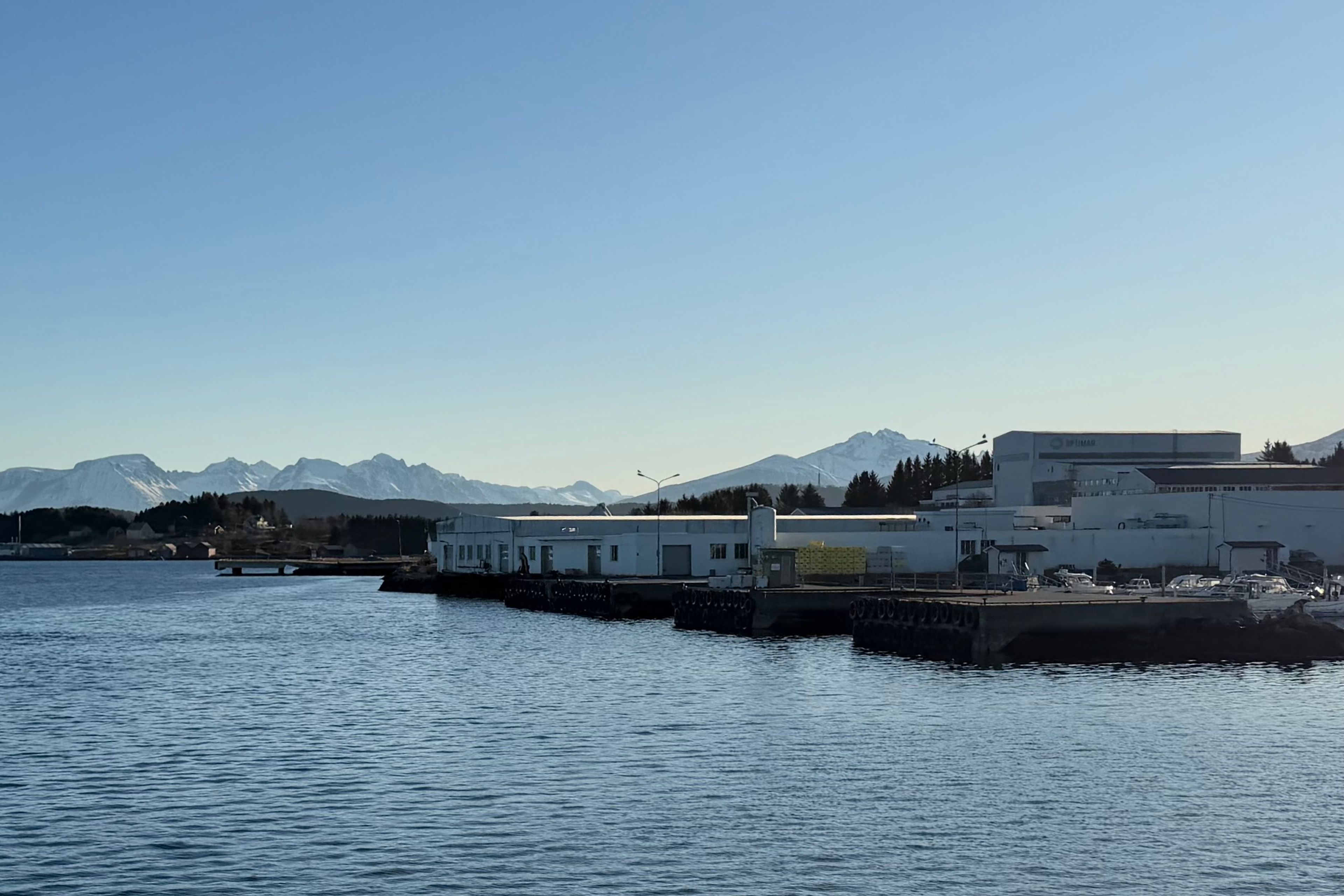 Sætra-kaia ved Gjøsund