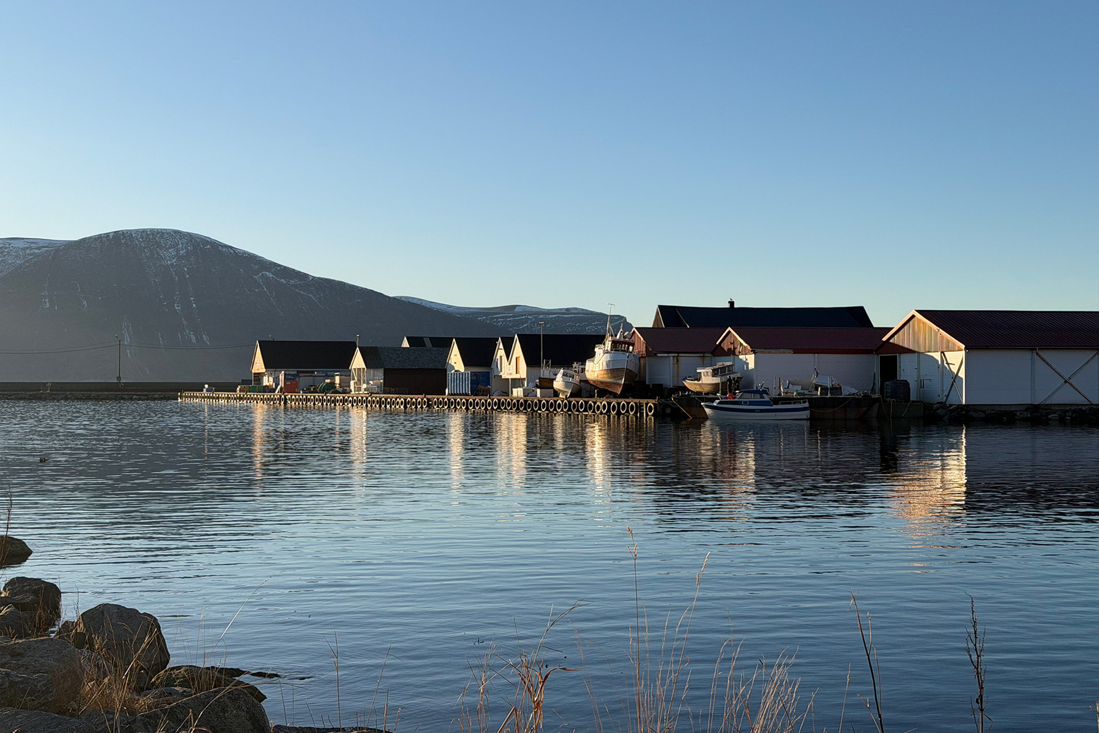 Kaianlegg ved Gjøsund hamn