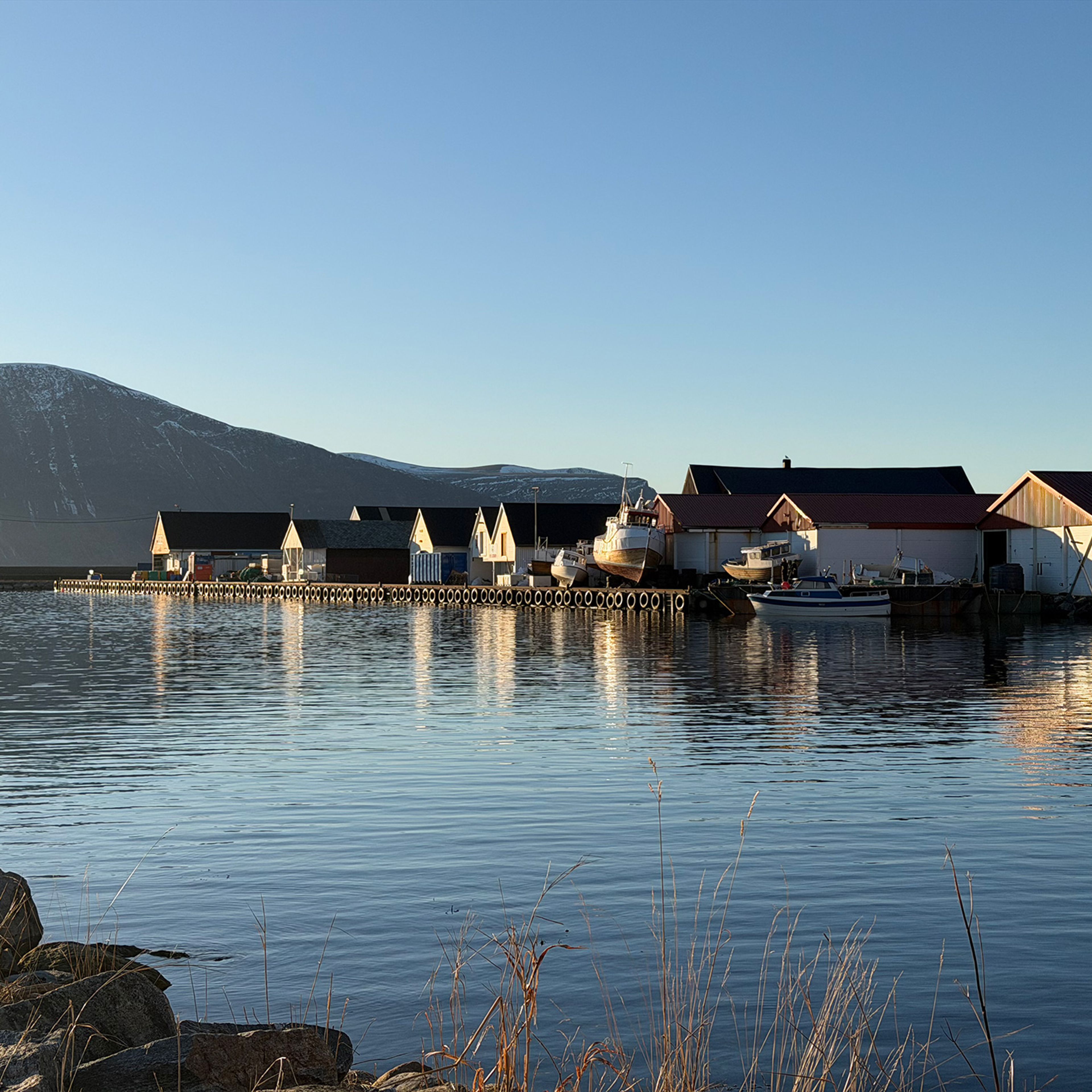 Kaianlegg ved Gjøsund hamn