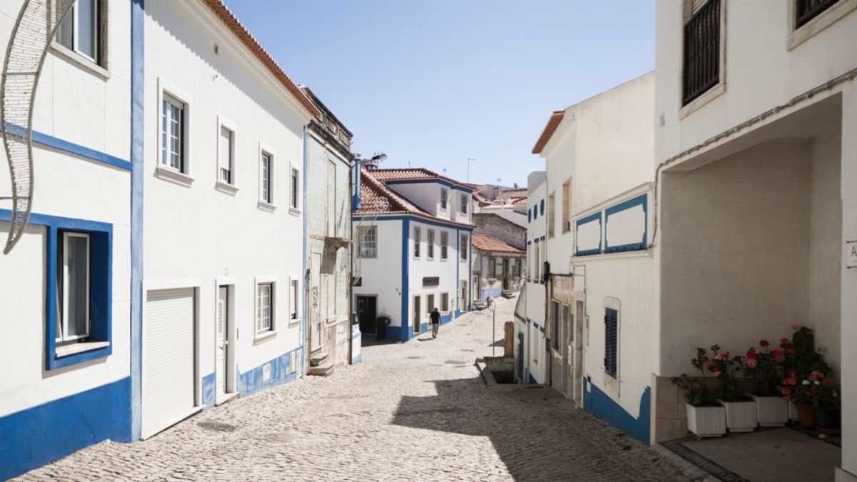 The streets of Ericeira