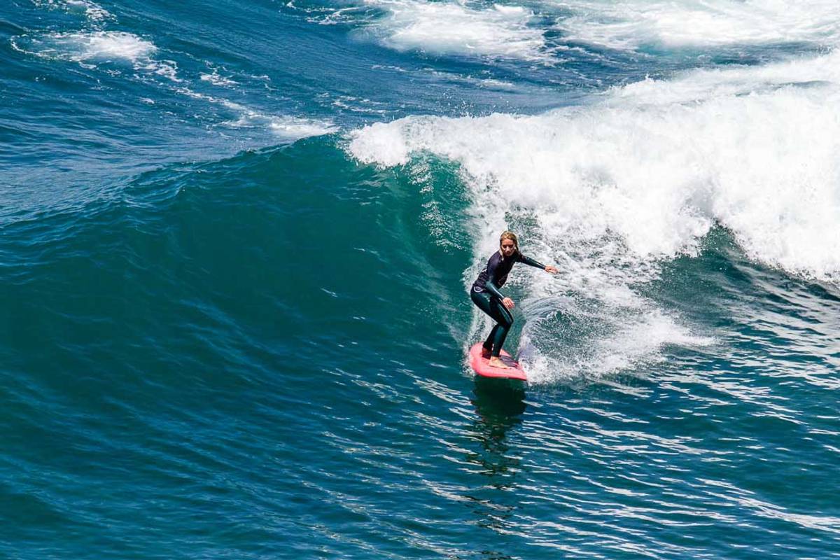 Anfänger Surfen Lernen in Portugal Milfontes Alentejo