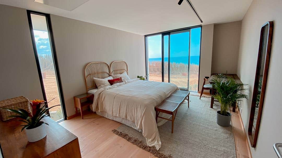 Mehrbettzimmer mit Meerblick