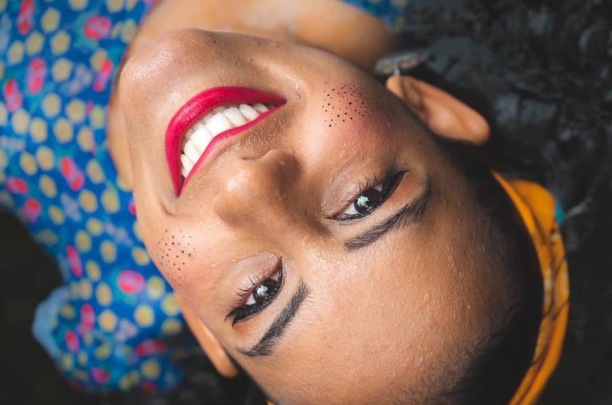 Costa Rican girl smiling