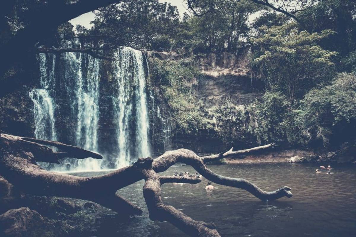 Llanos de Cortez Waterfall Costa Rica