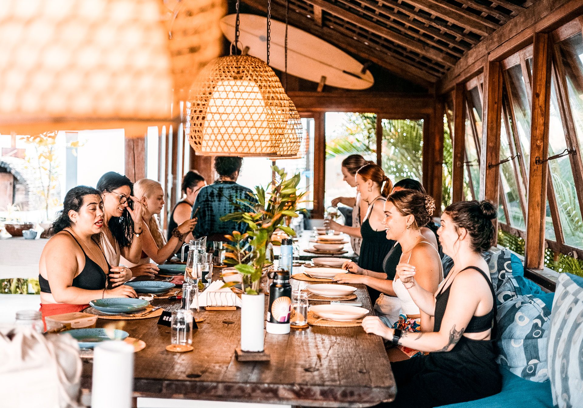 Restaurant at Rapture Camps