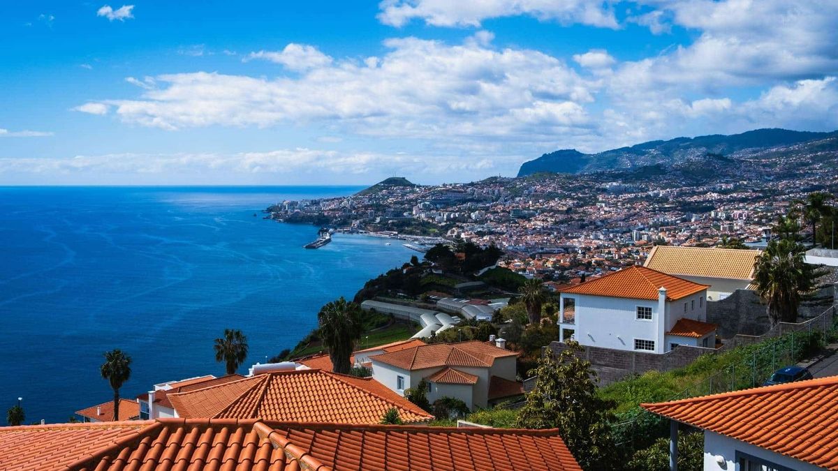 Funchal Bay Madeira Portugal