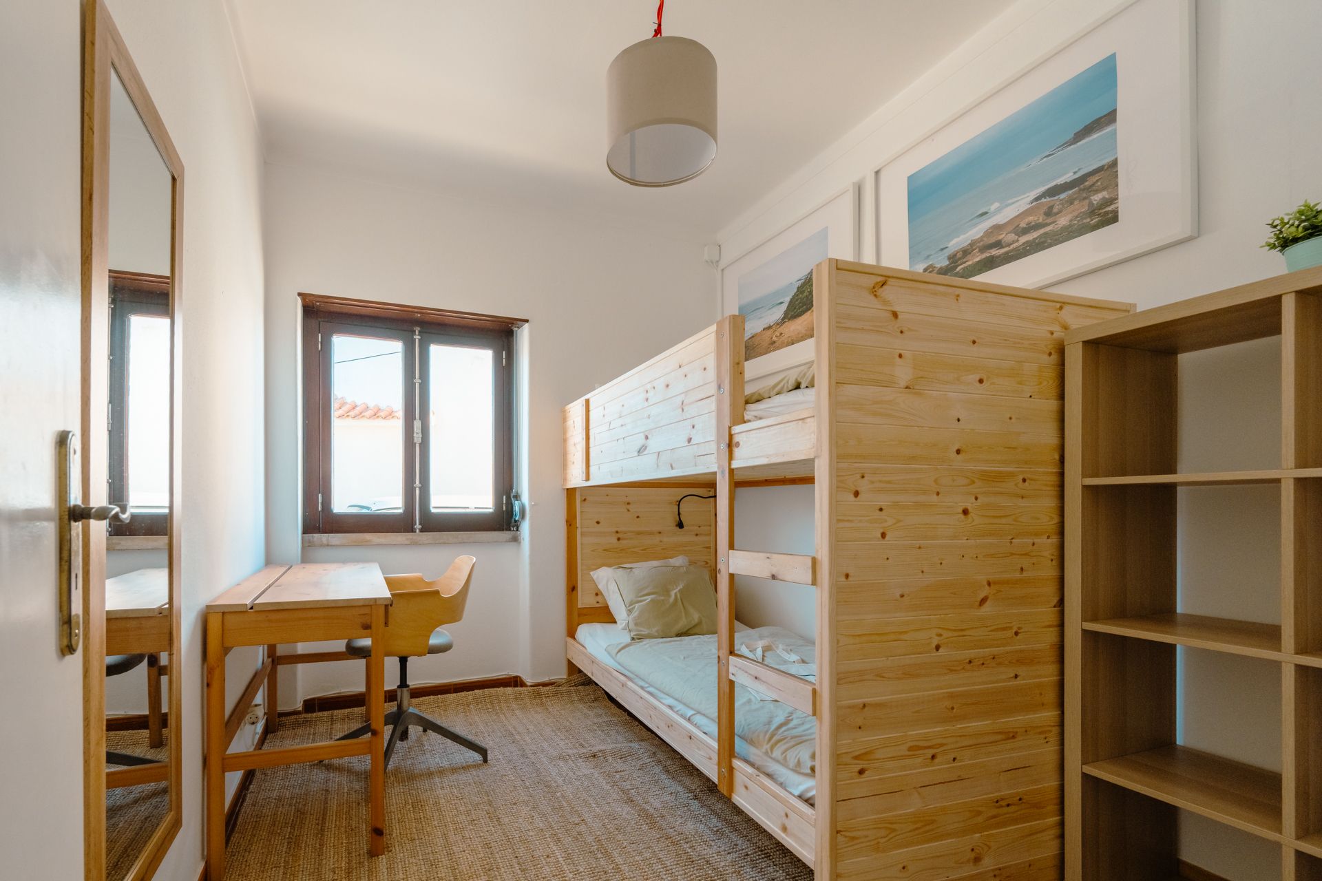 Geteiltes Zweibettzimmer