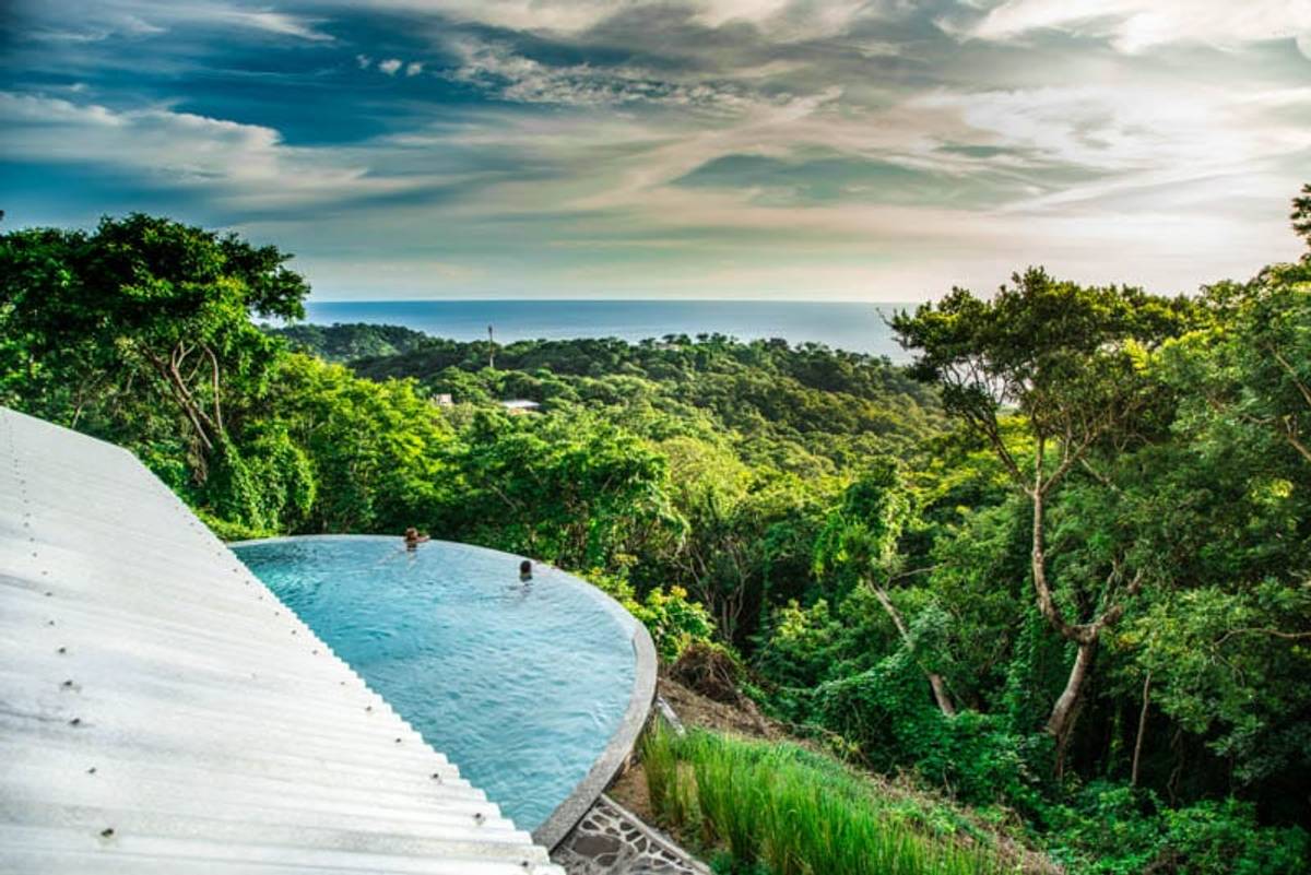 Rapture Surfcamp Nicaragua - Pool View