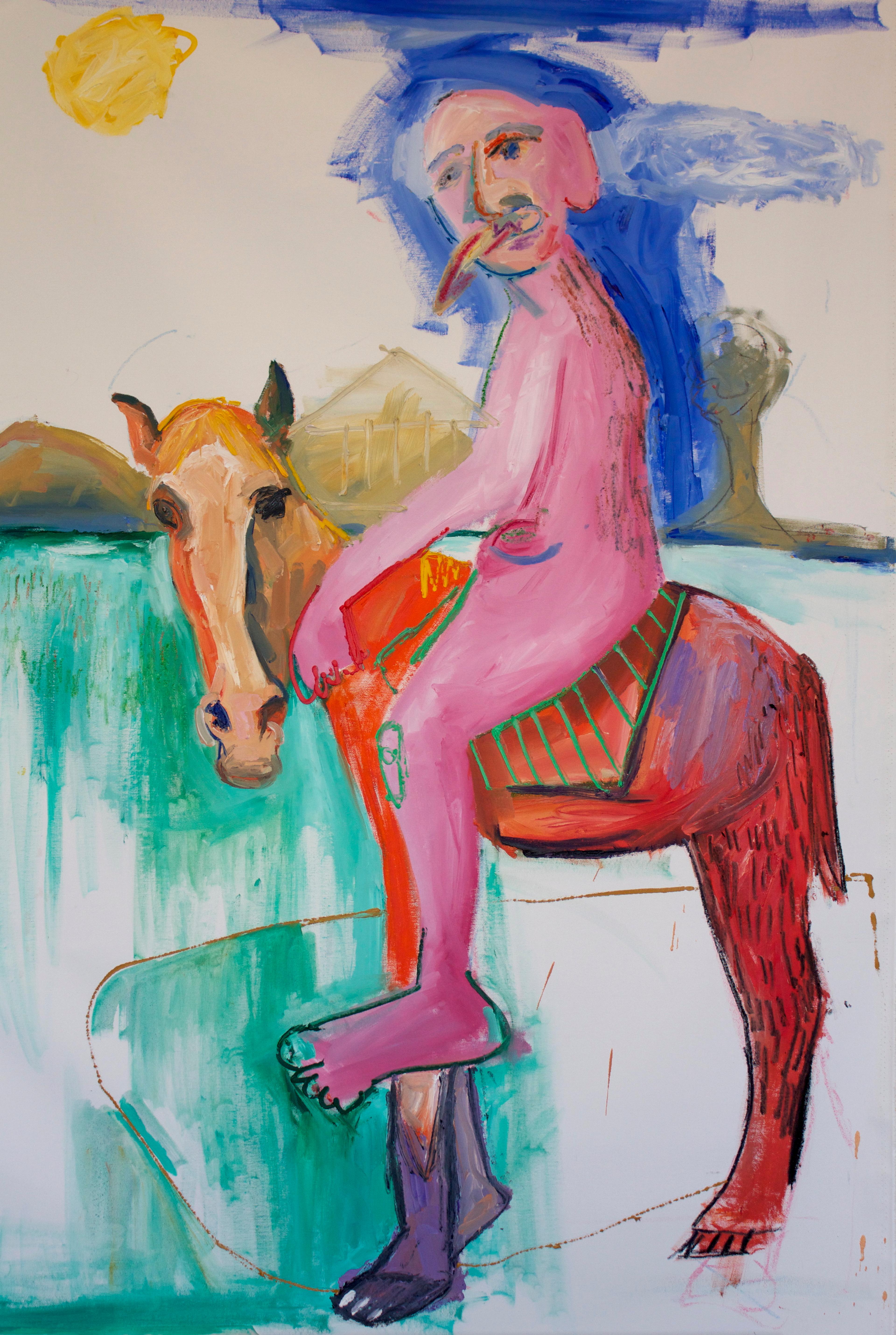 artwork The Horseman by Penny Monogiou