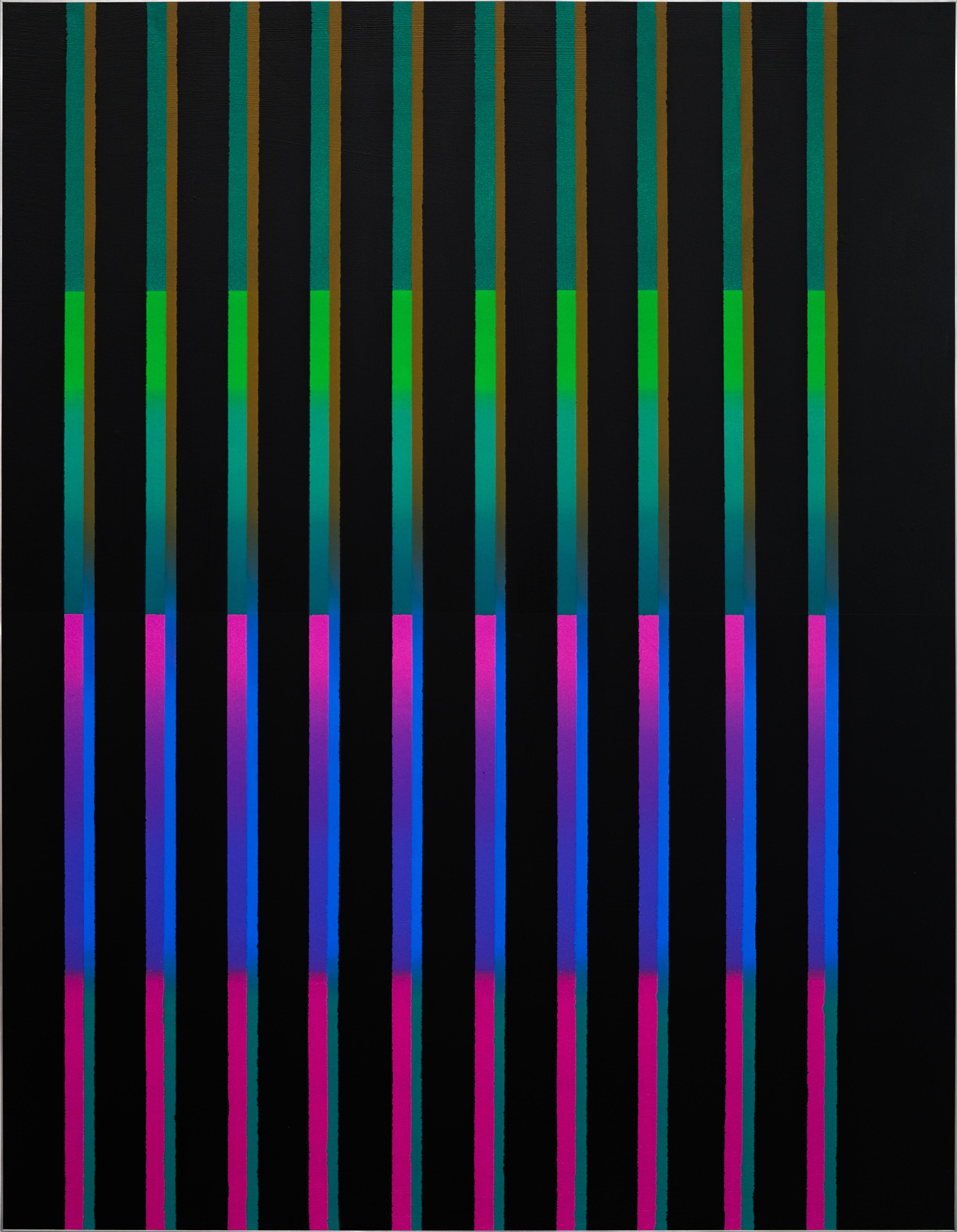 artwork N. 06 Black/Rainbow by Stephan Hohenthanner