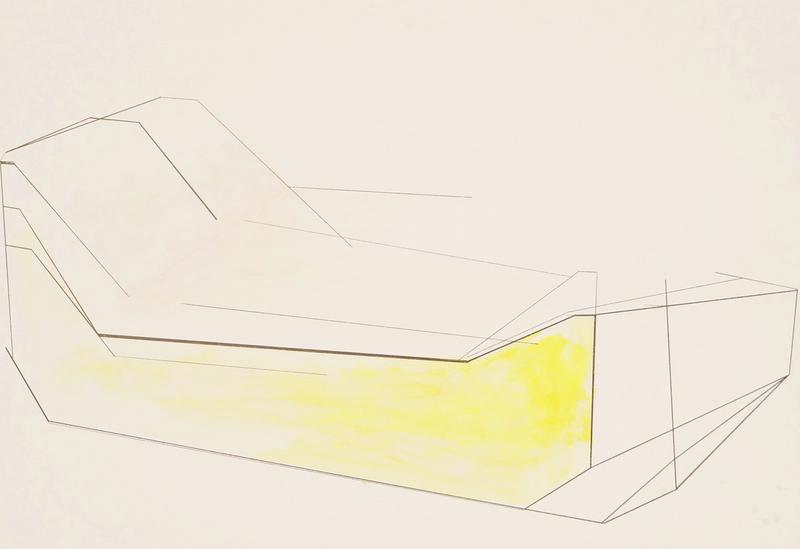 Artwork Running along the object II by Petra Gell