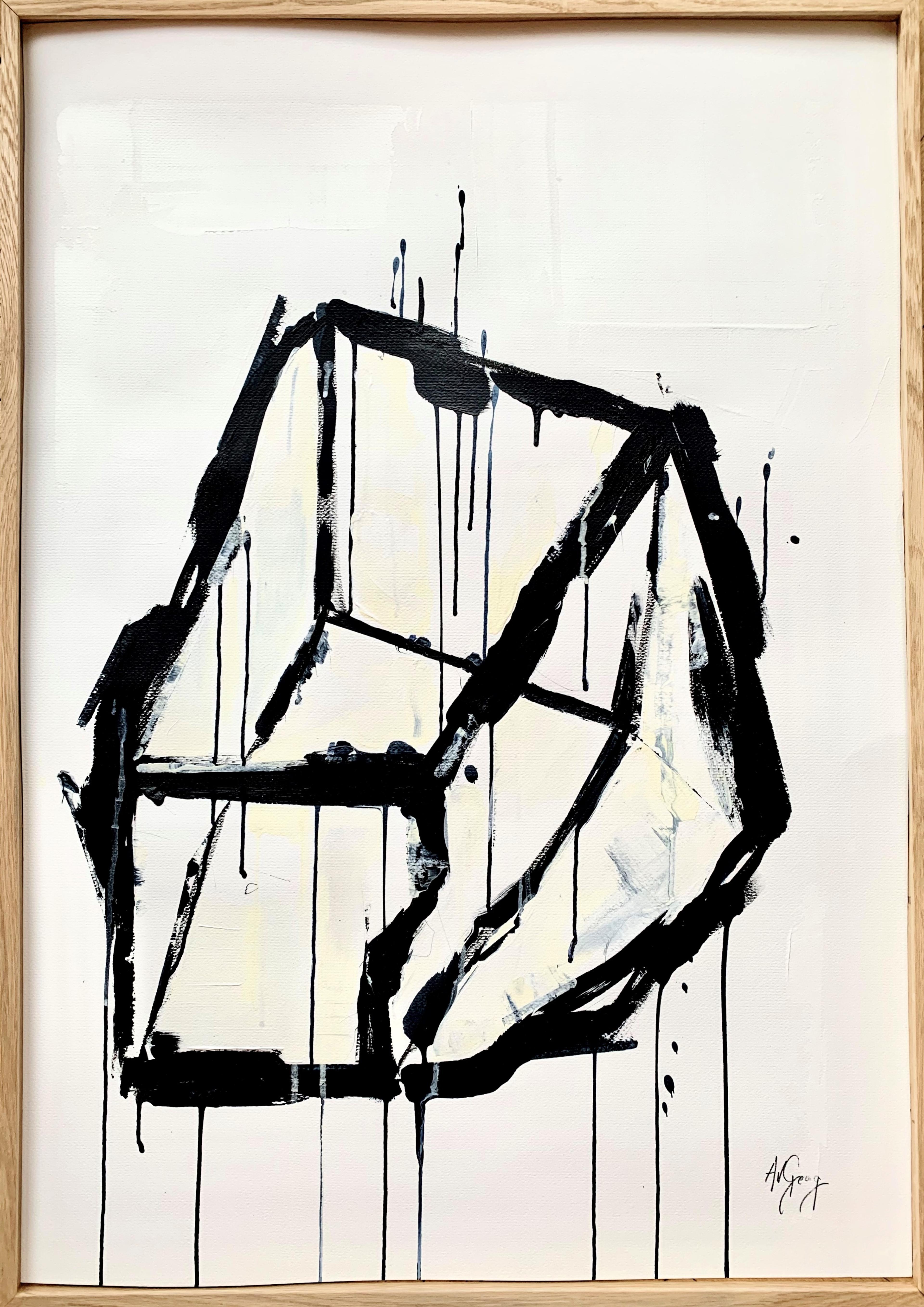 artwork White Cube by Anabelle von Georg