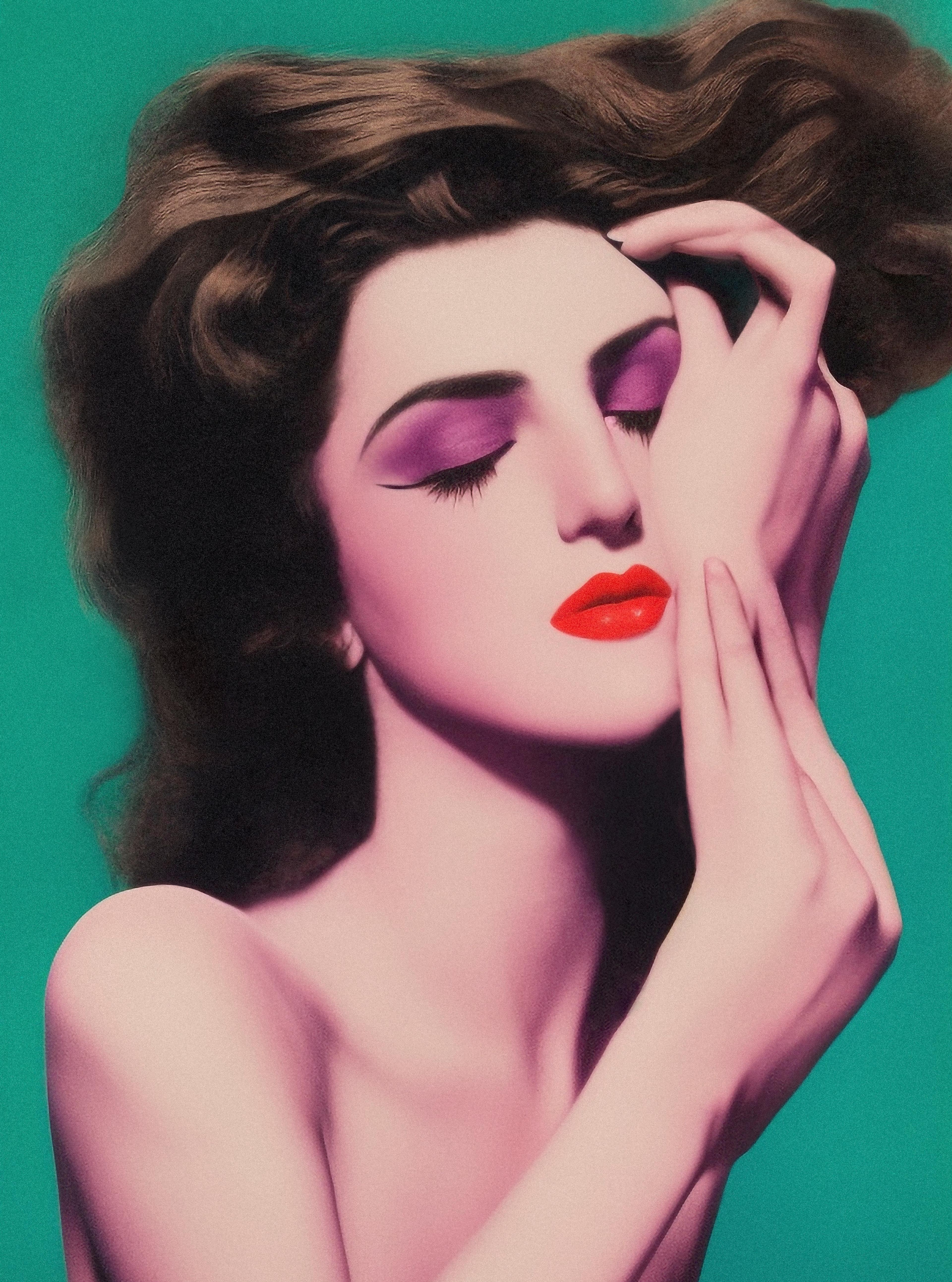 artwork lipstick studies ll by Janine Kuehn