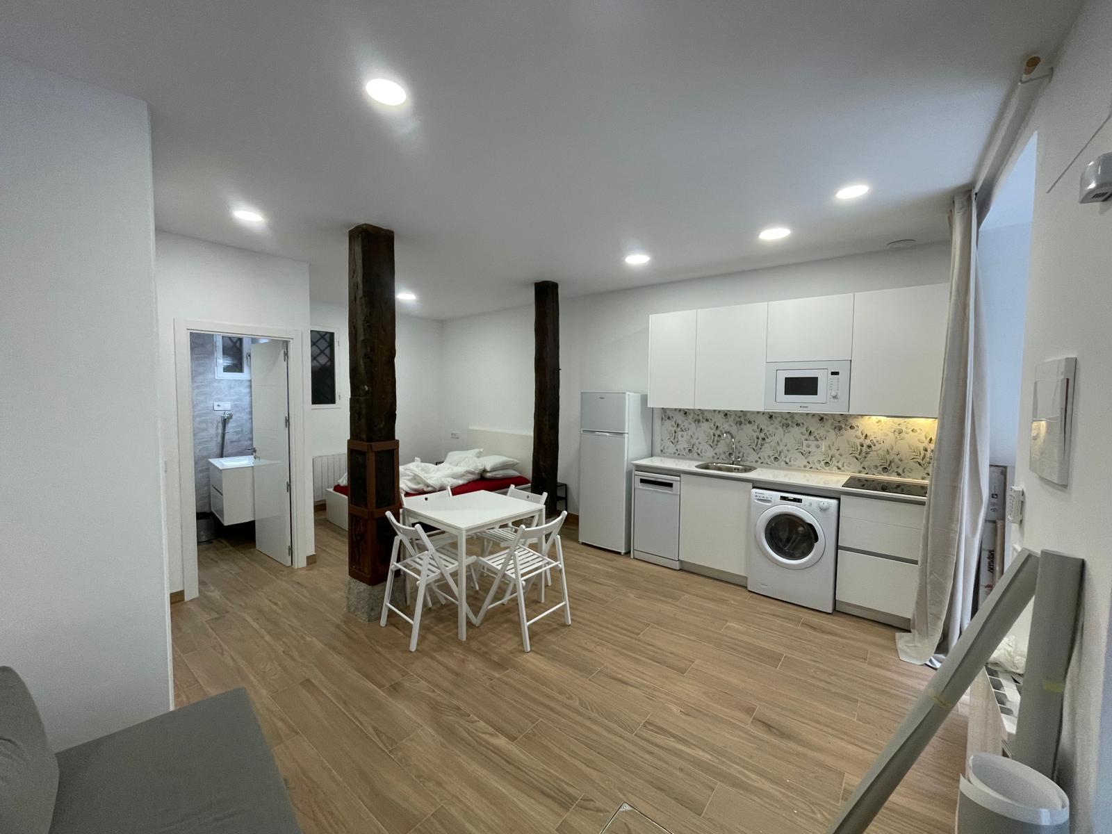 Cambio de uso de local a vivienda. Madrid.