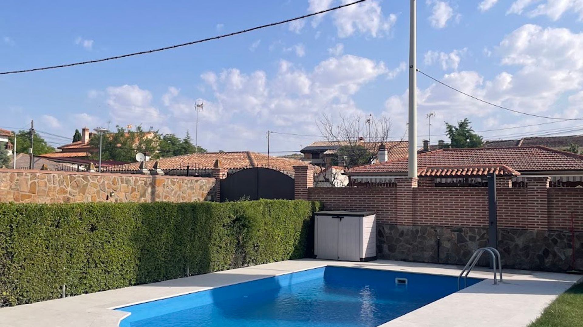 Playa de piscina en San Martín de la Vega