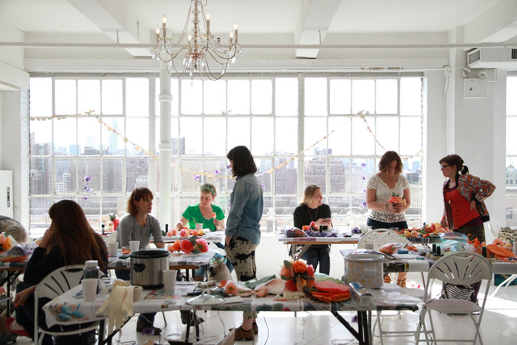 Wax flower workshop