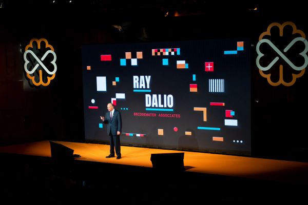 Ray Dalio speaking at the Sydney Opera House 2019
