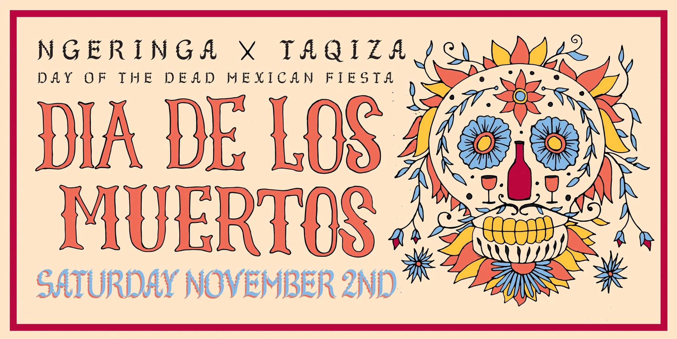 Banner - dia de los muertos