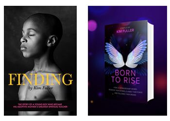 Book covers for Finding and Born to Rise by Kim Fuller