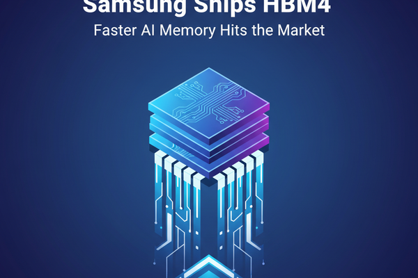 Samsung Ships HBM4: Faster AI Memory Hits the Market