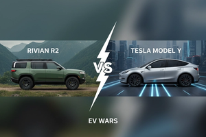 Rivian R2 Challenges Tesla Model Y in EV Wars