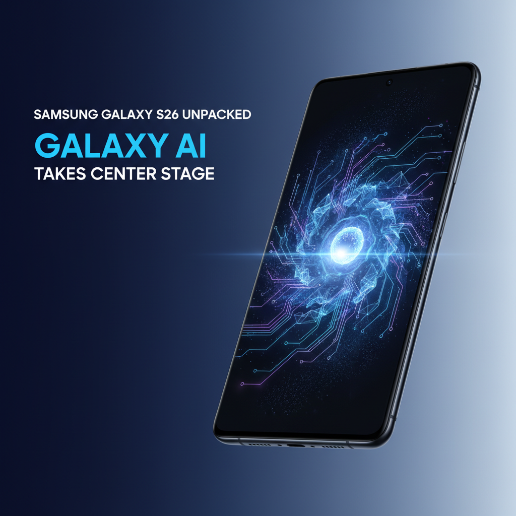 Samsung Galaxy S26 Unpacked: Galaxy AI Takes Center Stage