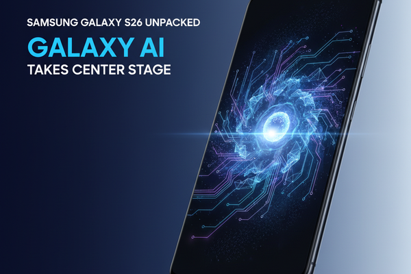 Samsung Galaxy S26 Unpacked: Galaxy AI Takes Center Stage