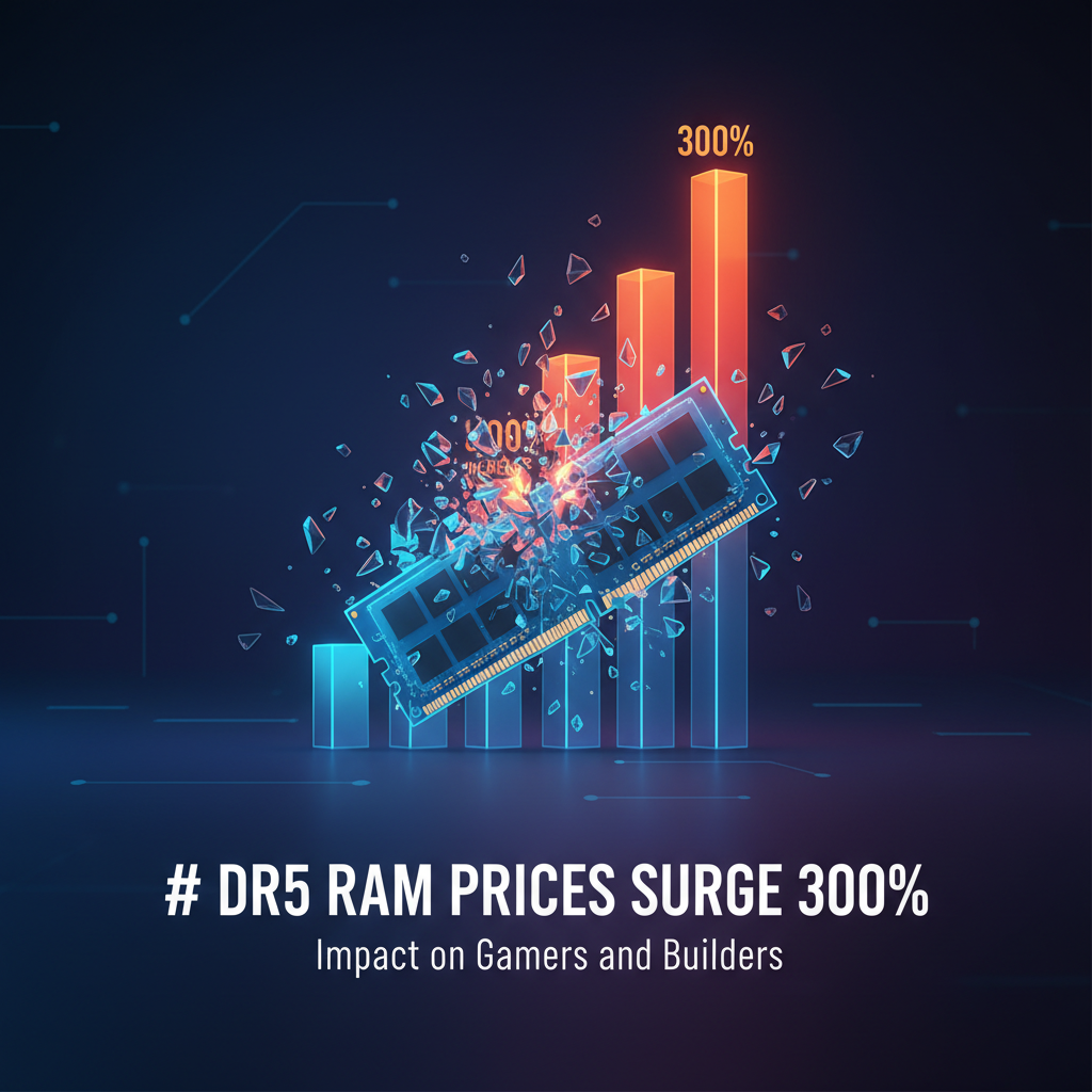 DDR5 RAM Prices Surge 300%: Impact on Gamers and Builders