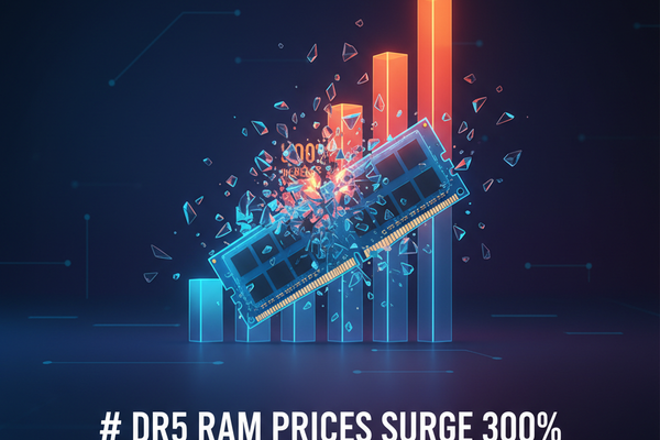 DDR5 RAM Prices Surge 300%: Impact on Gamers and Builders