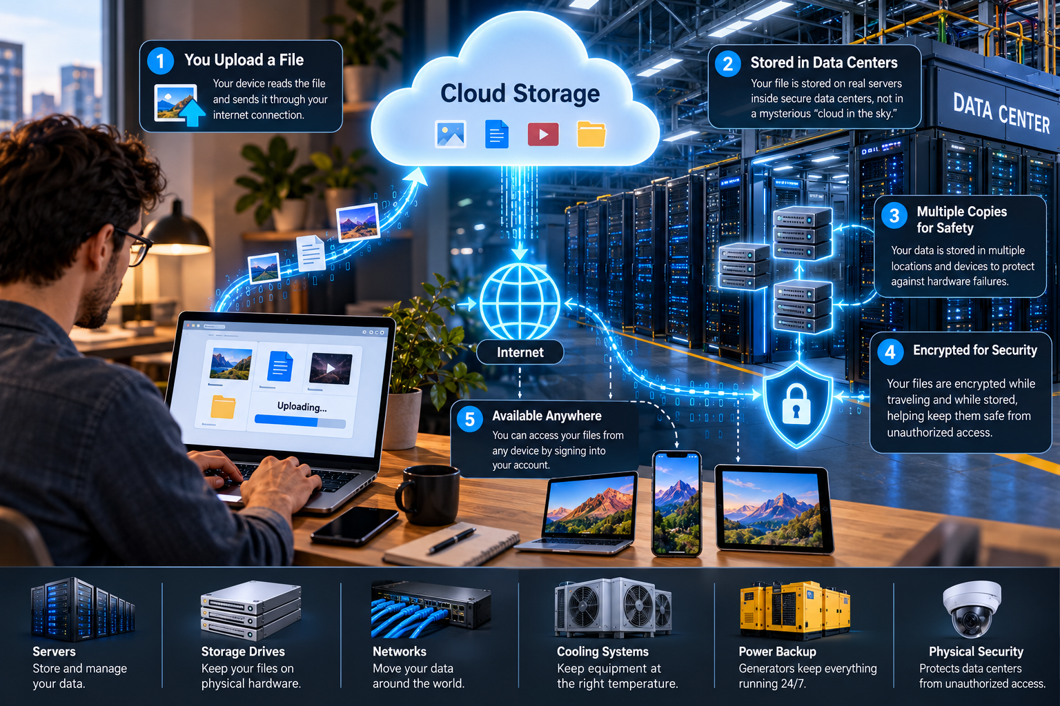 How Cloud Storage Actually Stores Your Data