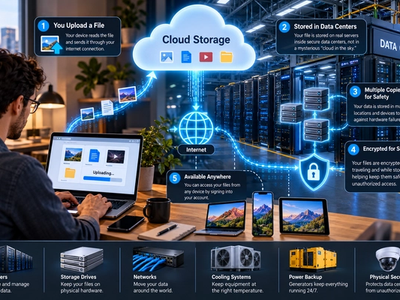 How Cloud Storage Actually Stores Your Data