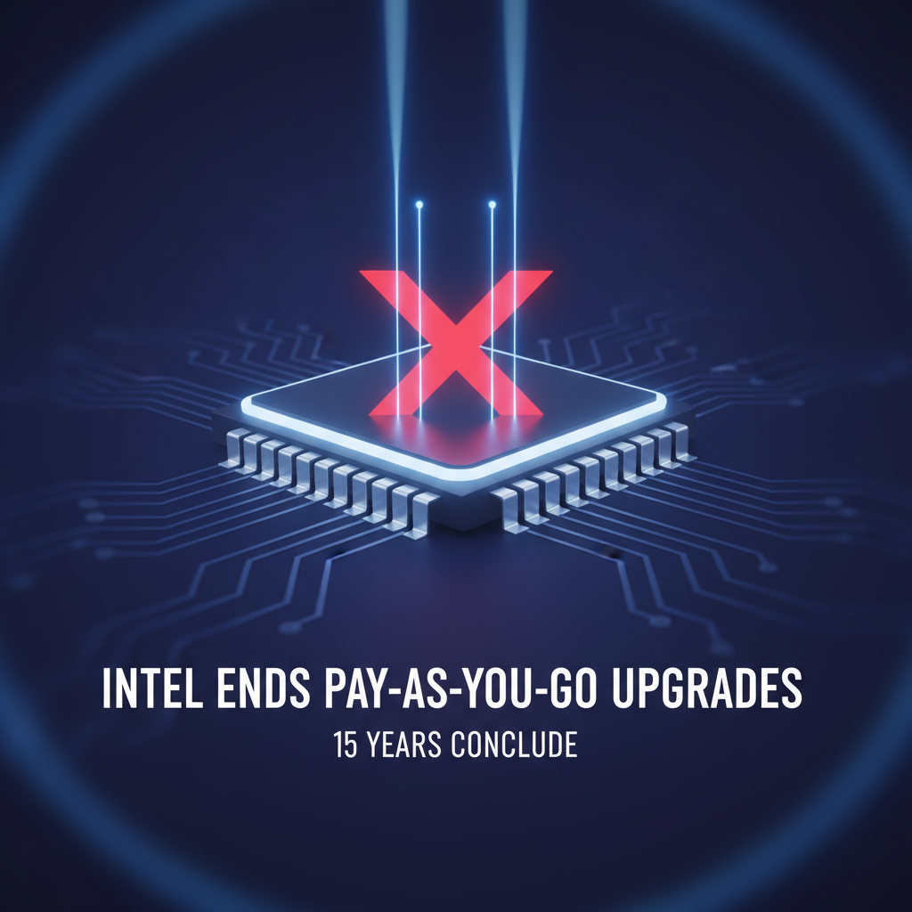 Intel Discontinues Pay-As-You-Go Hardware Upgrades After 15 Years of Operation