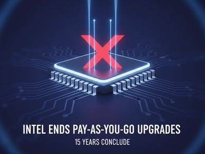Intel Discontinues Pay-As-You-Go Hardware Upgrades After 15 Years of Operation