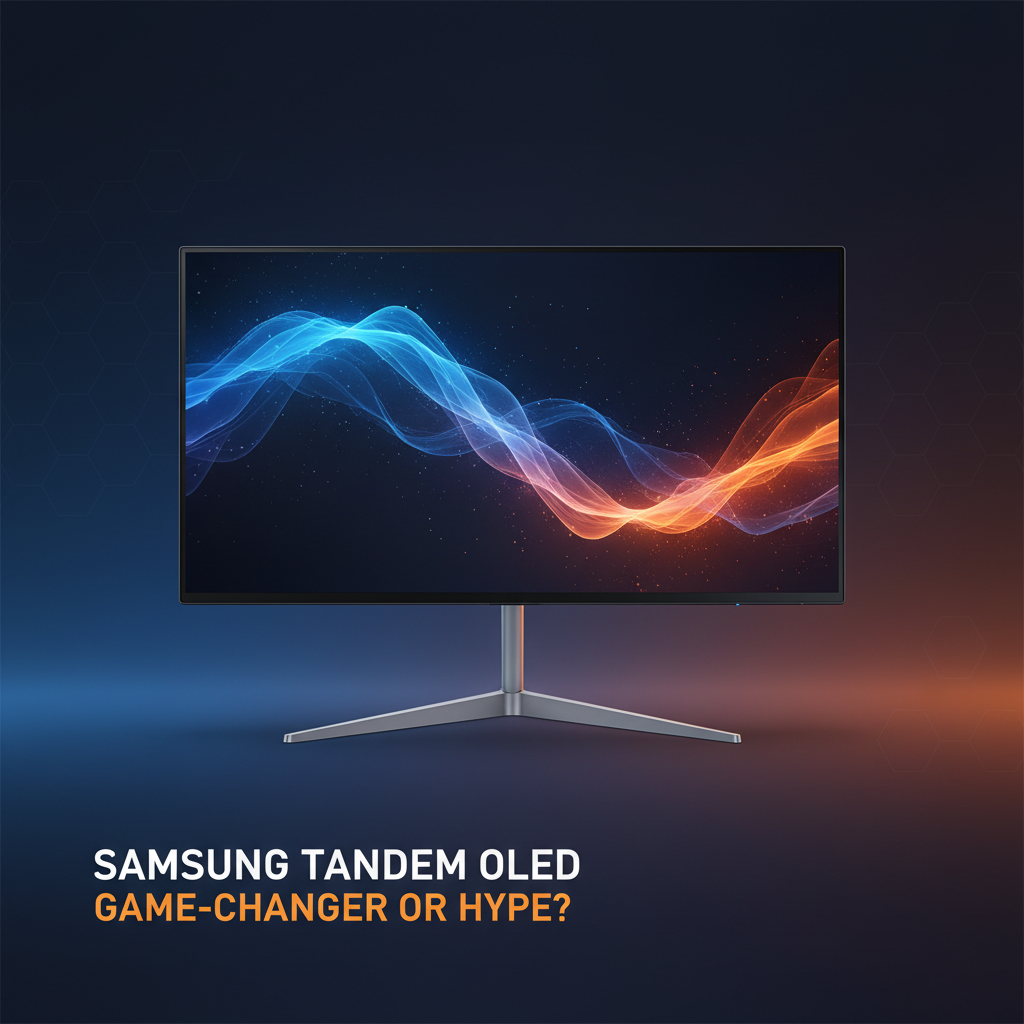 Samsung's Tandem OLED Monitor: Game-Changer or Hype in Display Tech?