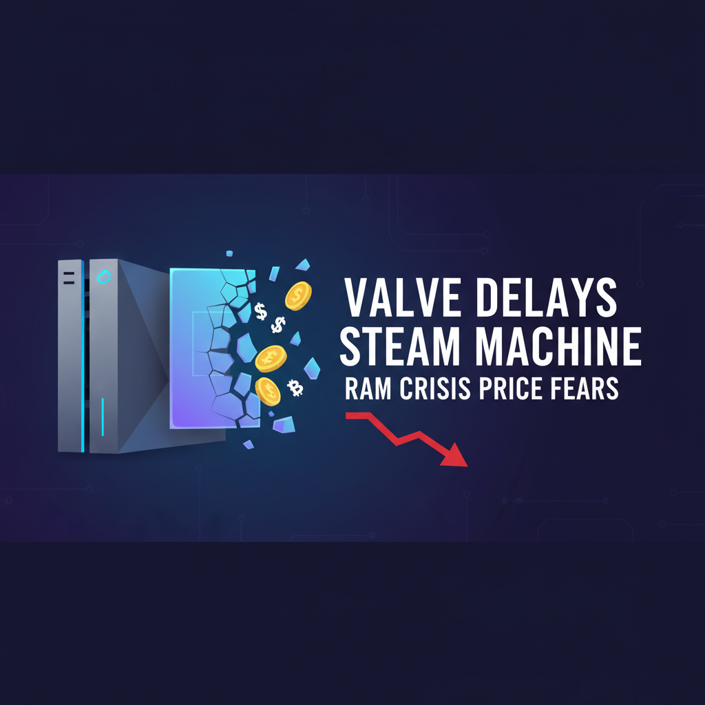 Valve Delays Steam Machine Amid RAM Crisis Price Fears