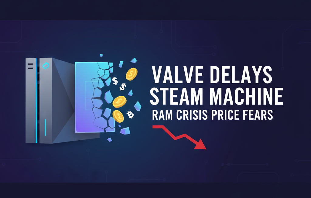 Valve Delays Steam Machine Amid RAM Crisis Price Fears