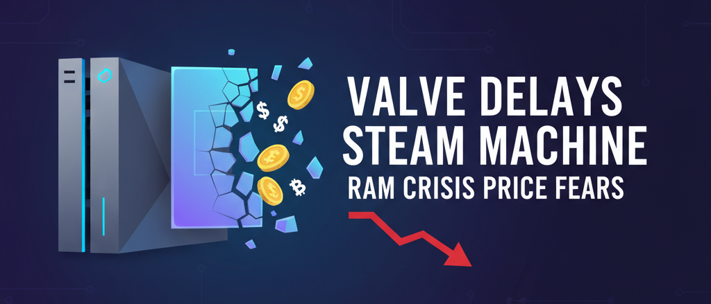 Valve Delays Steam Machine Amid RAM Crisis Price Fears