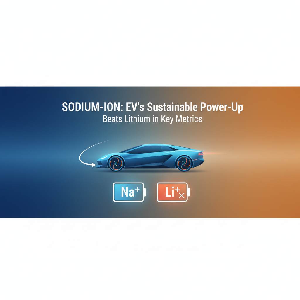 World's First Sodium-Ion EV Battery Beats Lithium in Key Metric