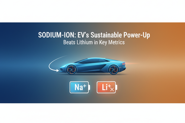 World's First Sodium-Ion EV Battery Beats Lithium in Key Metric