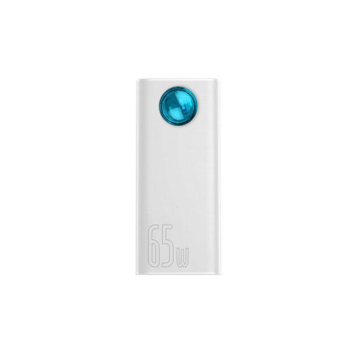 BASEUS AMBLIGHT DIGITAL DISPLAY QUICK CHARGE POWER BANK 30000MAH 65W WHITE