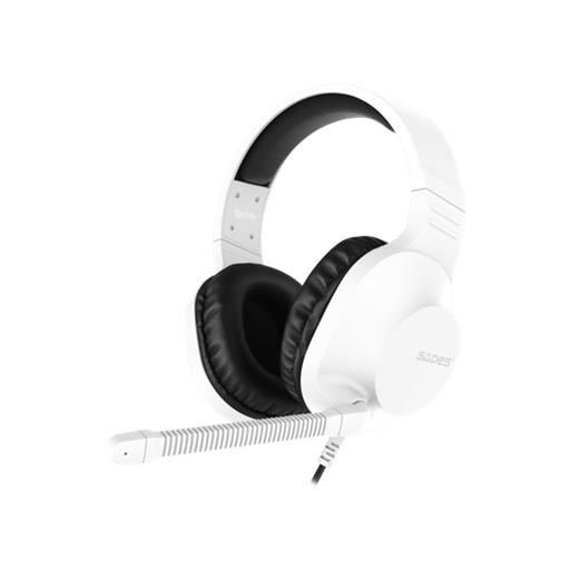 2076-SADES SPIRITS Multiplatform GAMING HEADSET WHITE