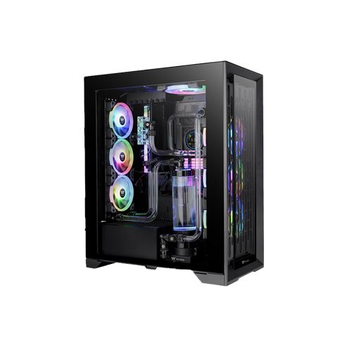 3981-Thermaltake CTE T500 TG Full - Tower A-RGB Black Gaming Casing With 03 ARGB Fans