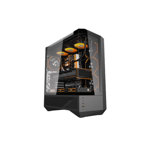39526-DARK FLASH DY460 BLACK WITH 04 ARGB FANS