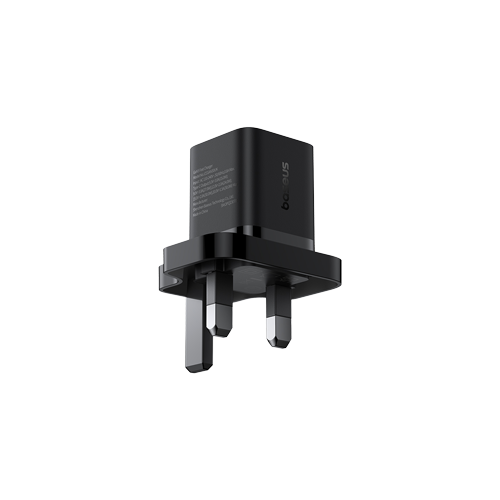 Thumbnail-Baseus GaN5 Fast Charger (mini) 1C 30W UK Cluster Black