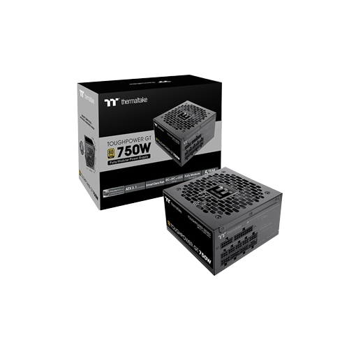 36451-Thermaltake Toughpower GT 750w 80 Plus Gold Fully Modular Snow