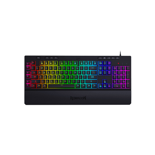 5627-Redragon K512 SHIVA RGB Membrane Gaming Keyboard